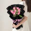 Pink Rose Bouquet