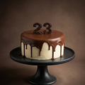 Chocolate Drip Birthday Cake