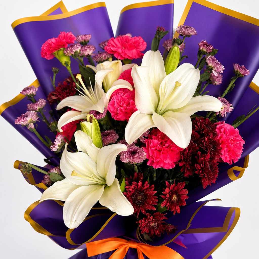 Lilies & Carnations Bouquet