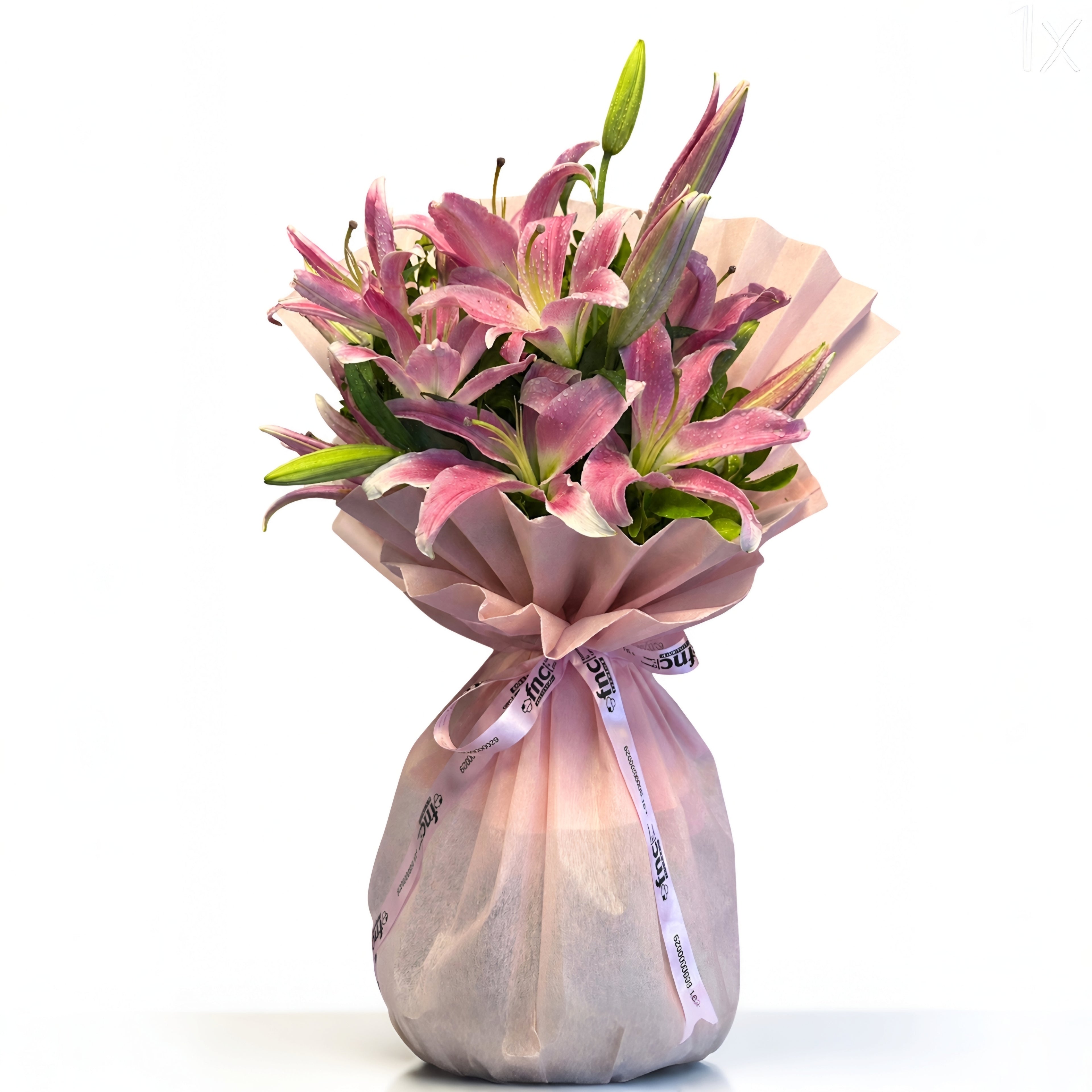 Oriental Pink Lily Bouquet