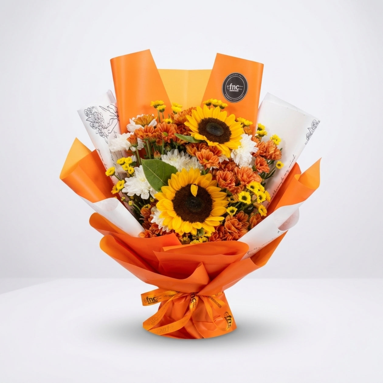 Sunflower & Mix Daisy Bouquet