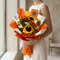 Sunflower & Mix Daisy Bouquet