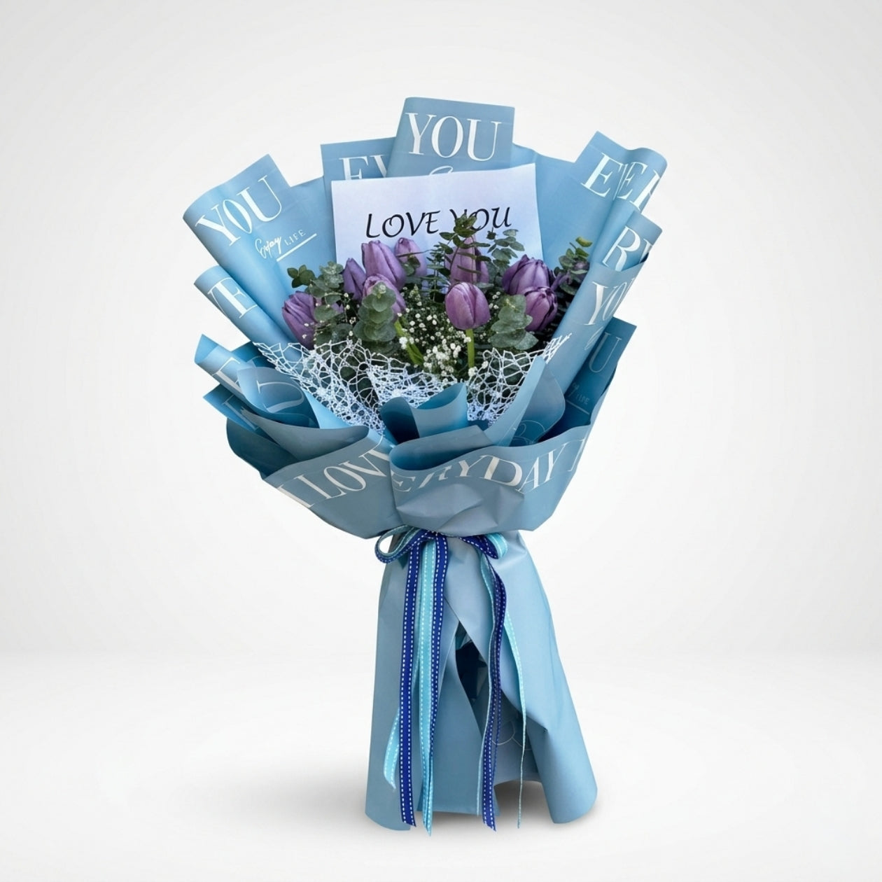 Purple Tulip Bouquet