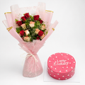 Rose Romance Birthday Combo
