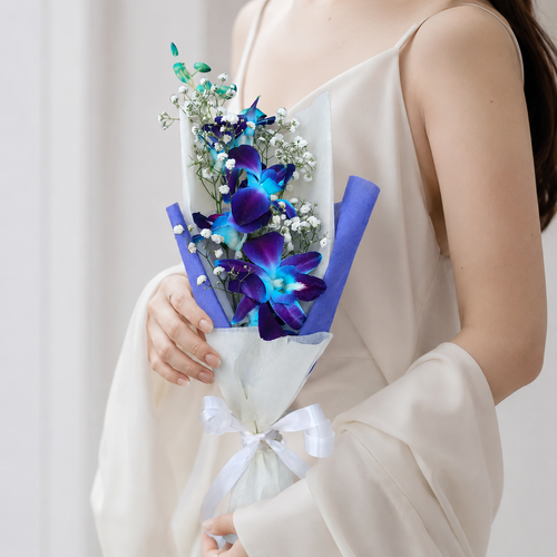 Blue Orchid Bouquet