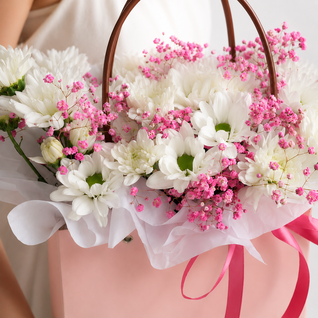 Hand Bag Arrangement
