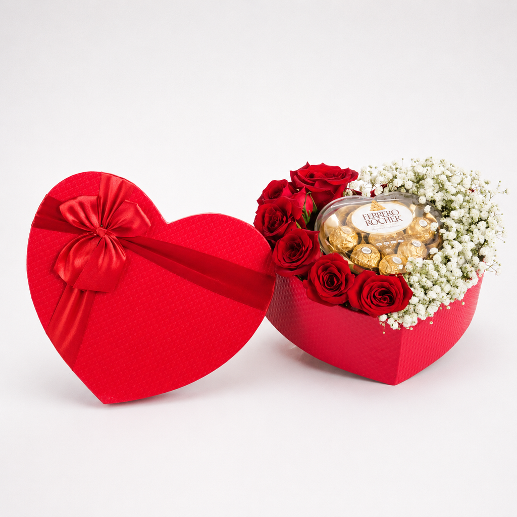 Heart Gift Arrangement