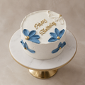 Floral Gold Cake