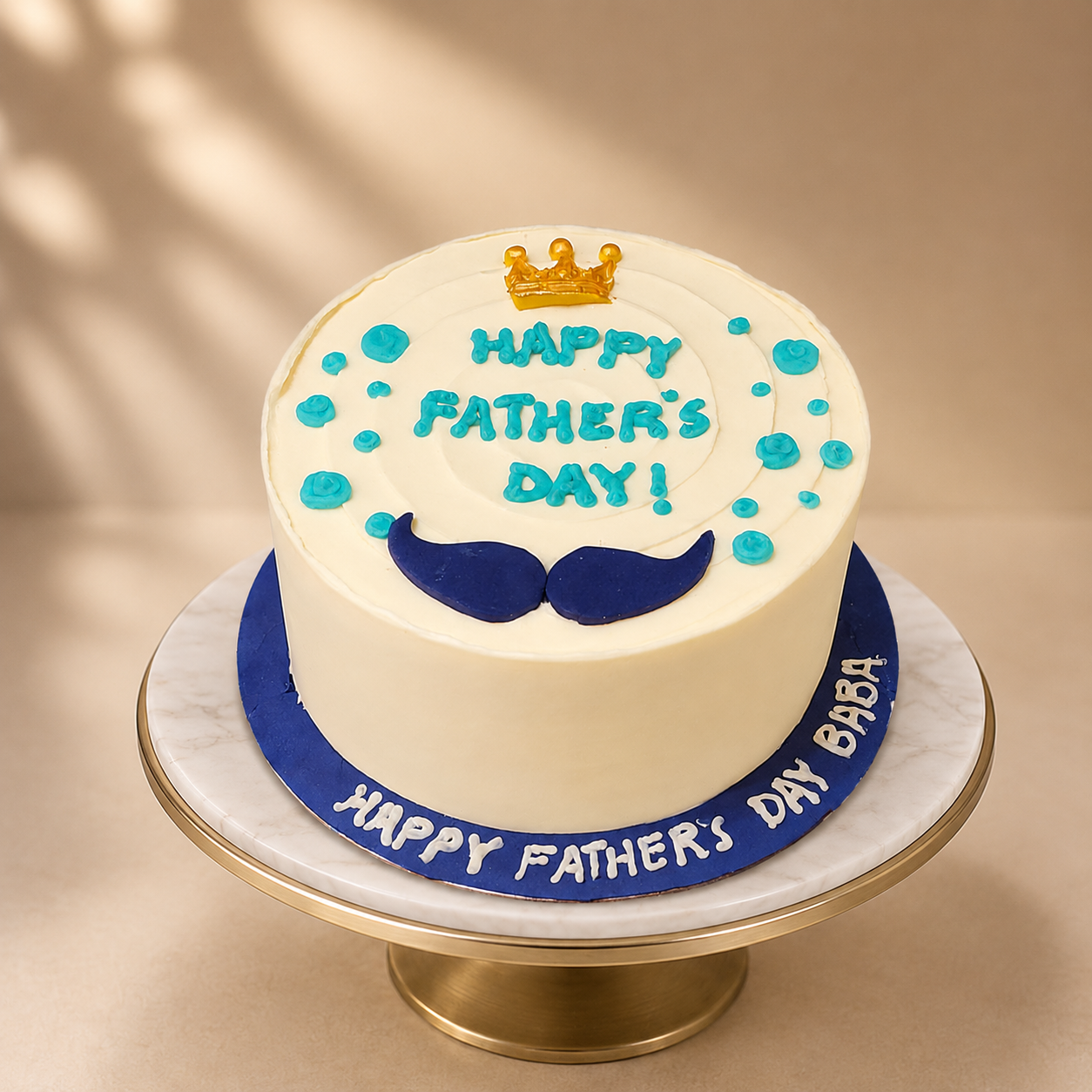 Father's Day Cake & Lucky Bamboo