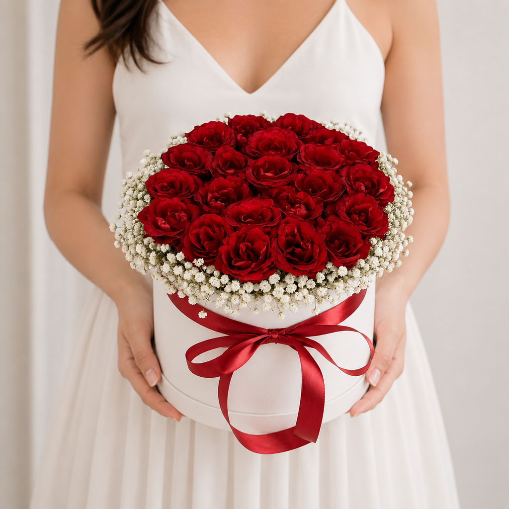 Red Rose Gift Box