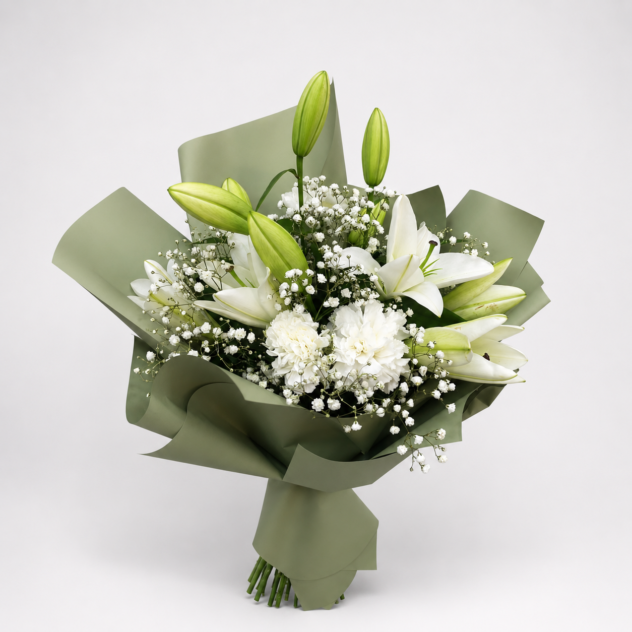 White Lily Bouquet