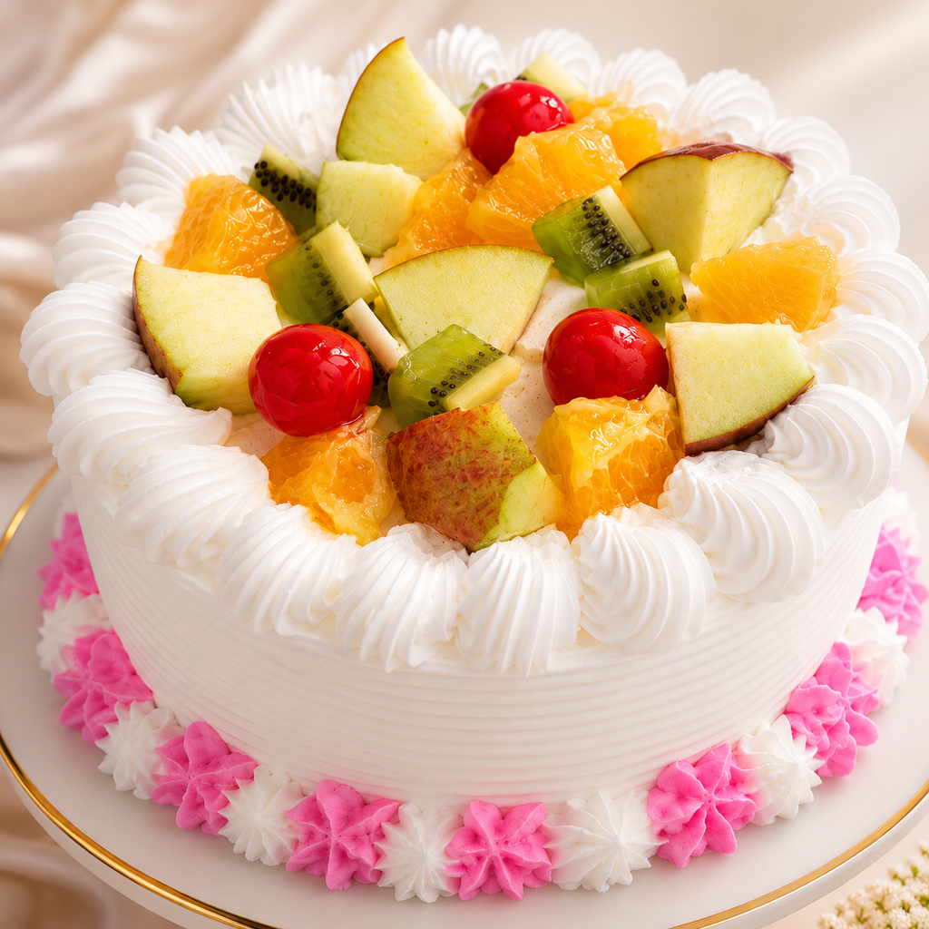 Fresh Fruit Cake