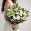 White Lily Bouquet