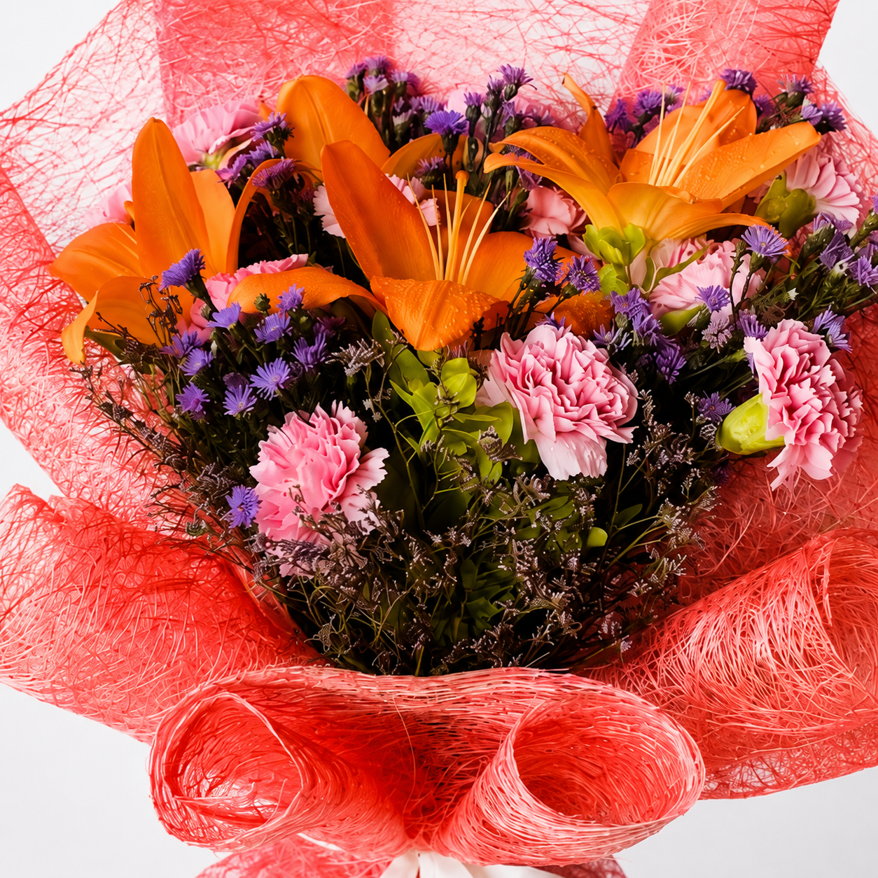 Mixed Lily & Carnation Bouquet