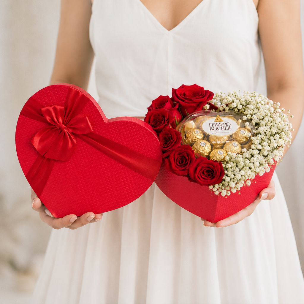 Heart Gift Arrangement