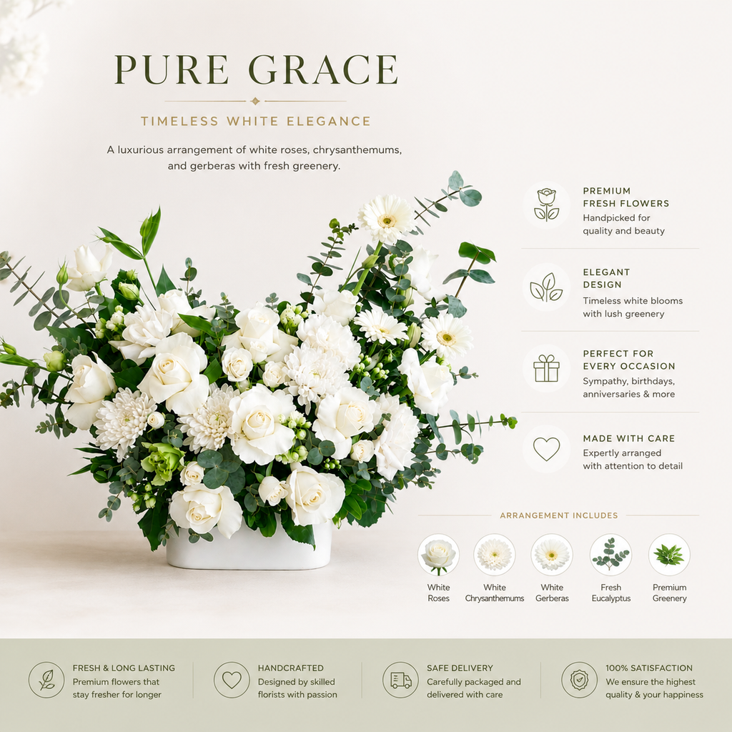 White Floral Arrangement
