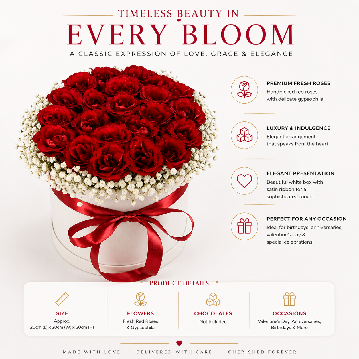 Red Rose Gift Box