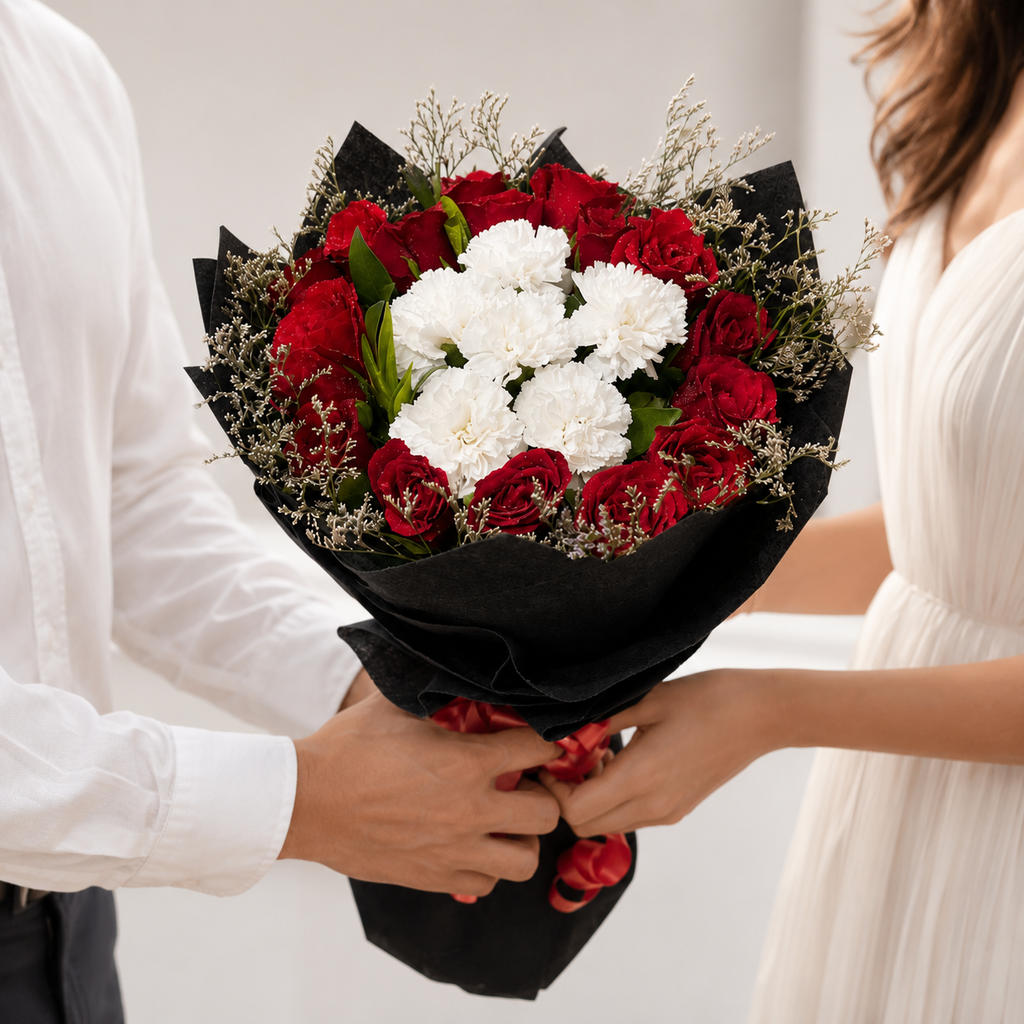 Rose & Carnation