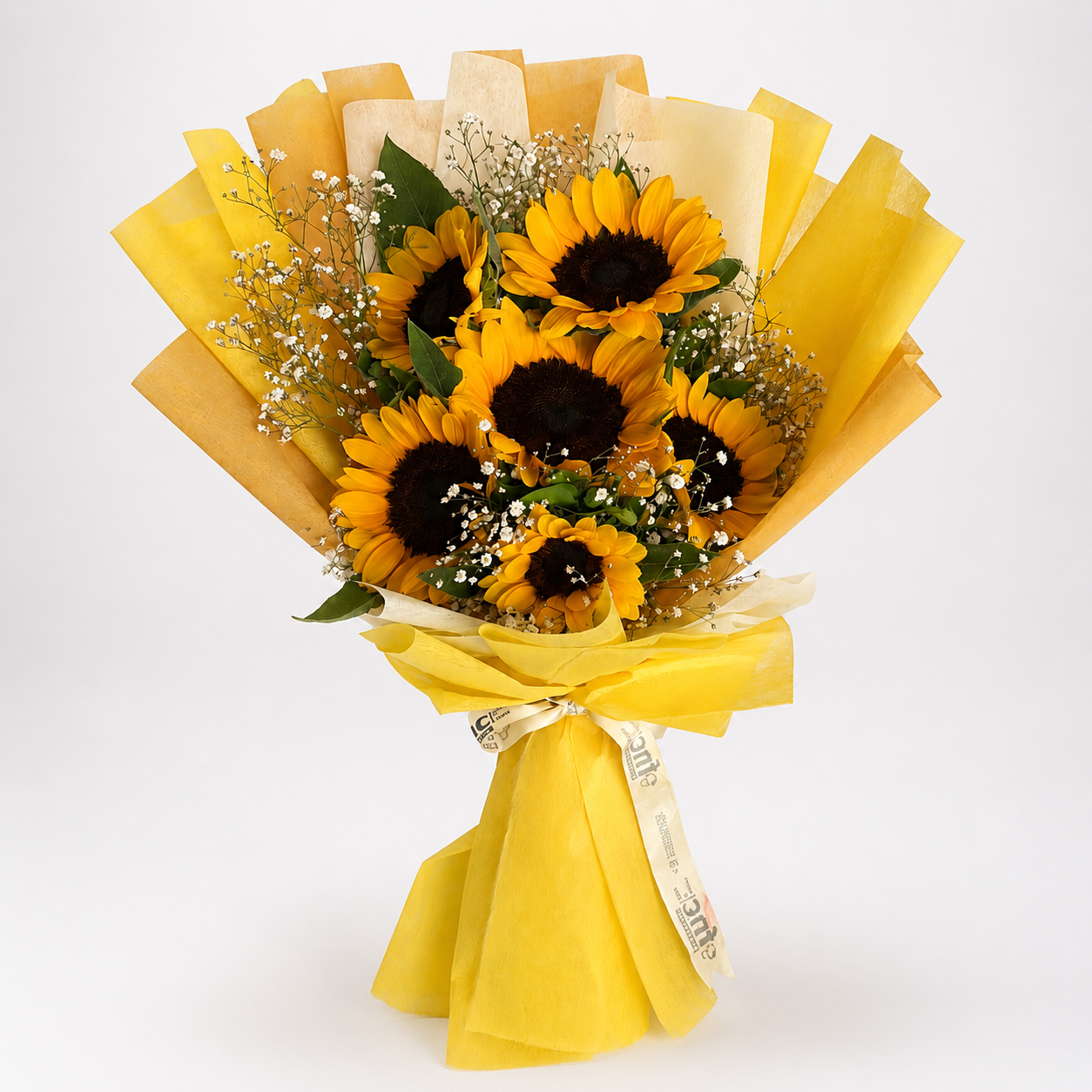 Sunshine Yellow Sunflower Bouquet