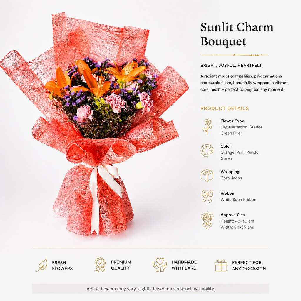 Mixed Lily & Carnation Bouquet
