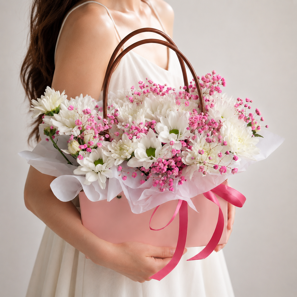 Hand Bag Arrangement