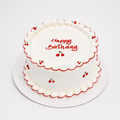 Cherry Blossom Birthday Cake
